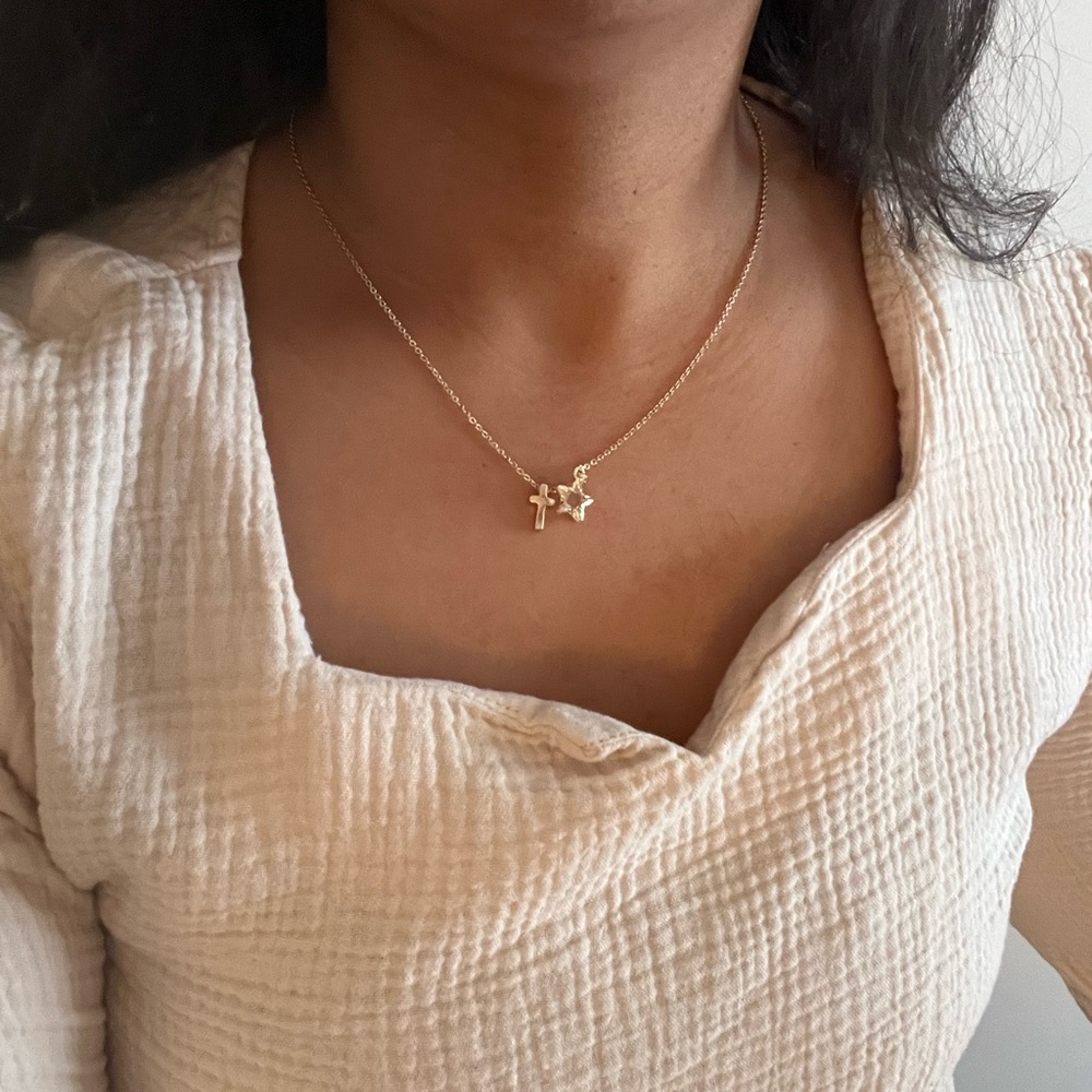 Gold Charm Necklace